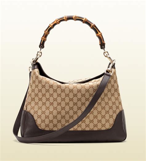 gucci bamboo daily flap shoulder bag|Gucci diana bamboo bags.